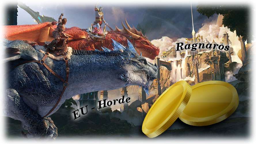 فروش گلد WoW Dragonflight در سرور Ragnaros